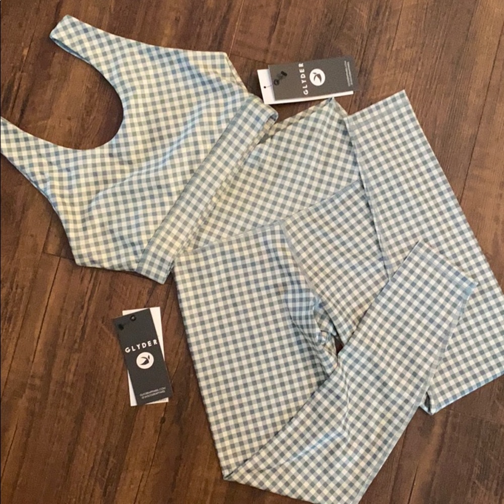 Glyder legging and bra set